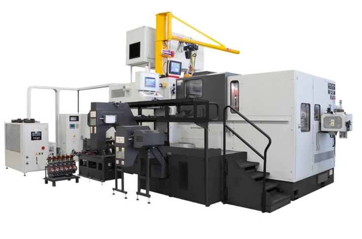 SACMA  SP370-WF900 Six Die Warm Forming Progressive Header